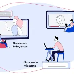 Nauczanie hybrydowe: Jak to działa? Zalety, wady i przyszłość