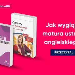 Dwie książki o maturze ustnej z angielskiego. Jedna z nich to "Matura Practice Tests", druga to "Zestawy do matury ustnej".