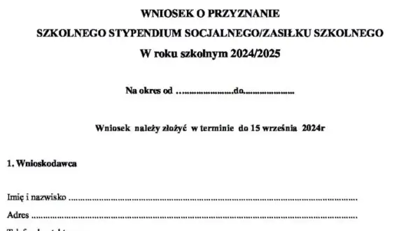 Stypendium szkolne: Wniosek krok po kroku uniknij błędów!