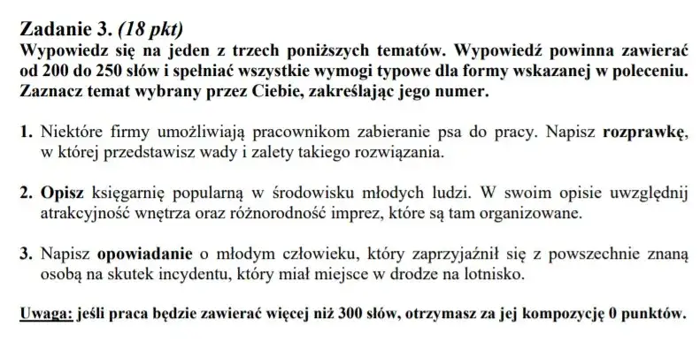 Jak napisać rozprawkę maturalną na max punktów
