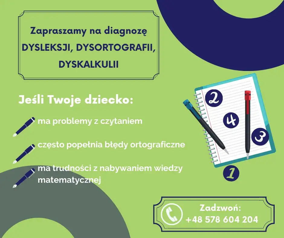 poradnia psychologiczno-pedagogiczna, diagnoza dysleksji