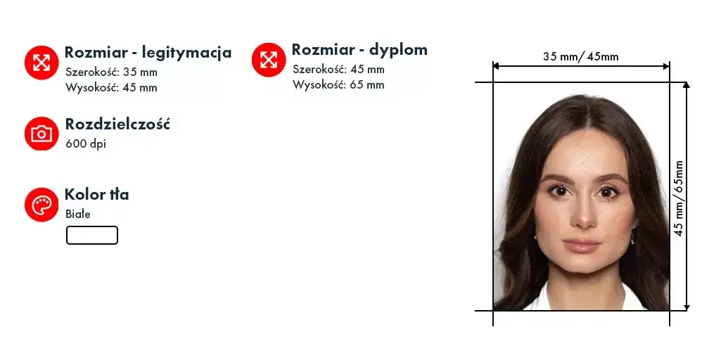 zdjęcie do legitymacji szkolnej przykłady