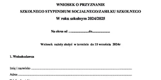 Stypendium szkolne: Wniosek krok po kroku uniknij błędów!