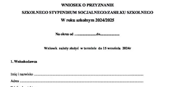 Stypendium szkolne: Wniosek krok po kroku uniknij błędów!
